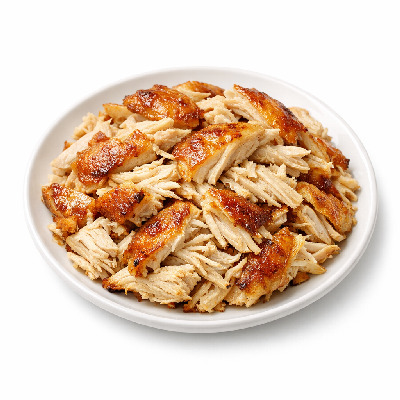 Chicken roasting meat only cooked roasted