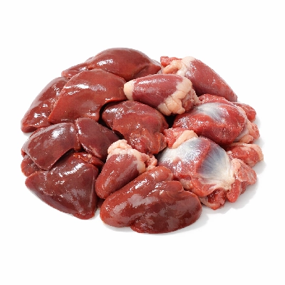 Chicken stewing giblets raw