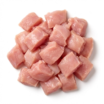 Chicken stewing meat only raw