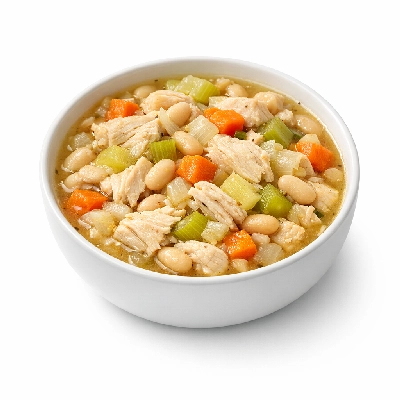 Chicken Vegetable & Bean Soup