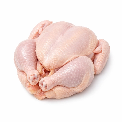 Chicken whole meat and skin raw