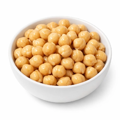 Chickpeas or garbanzo beans canned