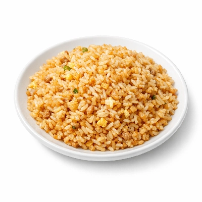 Chinese restaurant fried rice without meat