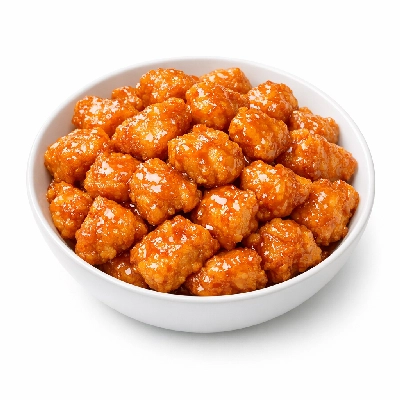 Chinese restaurant orange chicken without rice