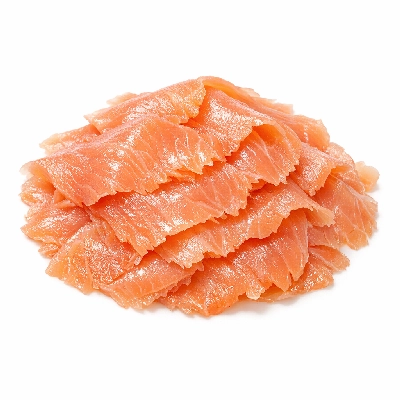 Salmon chinook smoked lox
