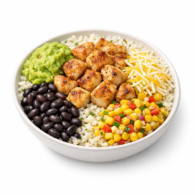 https://eato.health/food-images/feast/act/chipotle-chicken-burrito-bowl-cauliflower-rice-white-1-2-1-2-black-beans-guacamole-cheese-corn-salsa-27439583-1.webp