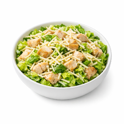 Chipotle Chicken Shredded Cheese Romaine Lettuce Bowl