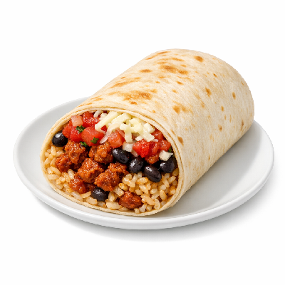 Chipotle Chorizo Burrito Brown Rice Fresh Tomato Salsa Cheese Black Beans