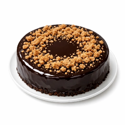 Chocolate Dessert with Crumbled Topping