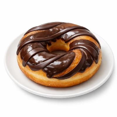 Chocolate Swirl Donut