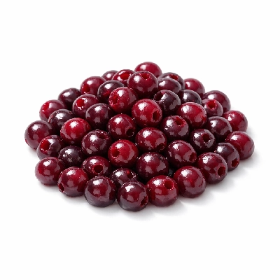 Chokecherries raw pitted (shoshone bannock)