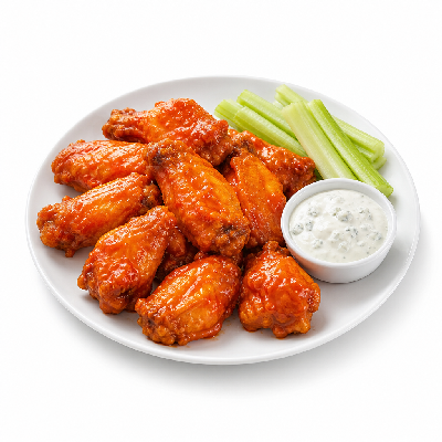Chuck E. Cheese Buffalo Wings Side Celery & Bleu Cheese