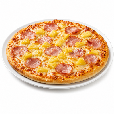 Chuck E. Cheese Pizza Individual Canadian Bacon Pineapple