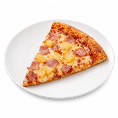Chuck E. Cheese Pizza Medium Canadian Bacon Pineapple
