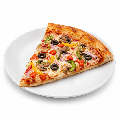 Chuck E. Cheese Pizza Veggie Combo Lrg