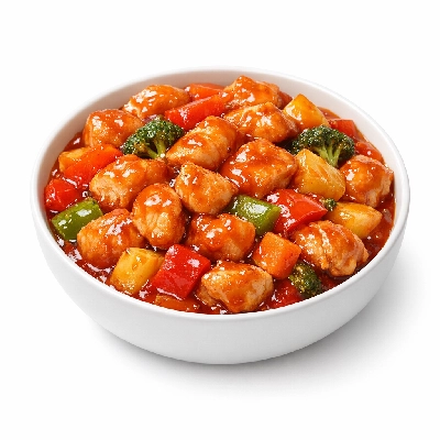 Chun king sweet & sour vegetables fruit sauce with chicken canned entree