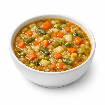 Chunky vegetable soup