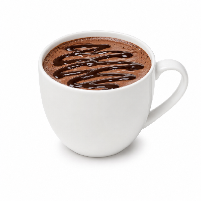 Cinnabon Hot Cocoa 16 Oz with Ghirardelli Sauce