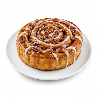 Cinnabon Hot Plate Caramel Pecanbon
