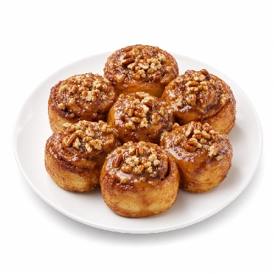 Cinnabon Hot Plate Caramel Pecanbon Bites 6 Ct