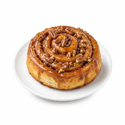 Cinnabon Hot Plate Center of the Roll-Caramel Pecanbon