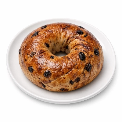 Cinnamon raisin bagel