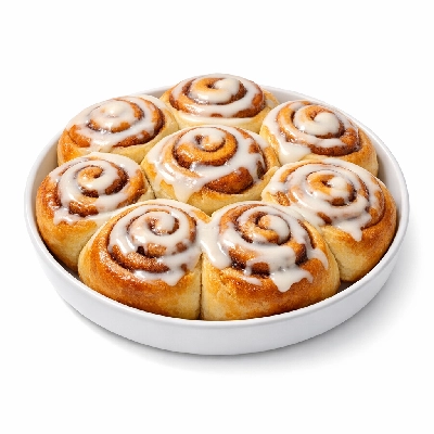 Cinnamon rolls with icing refrigerated dough by pillsbury