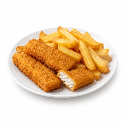 Claim Jumper Kids Menu Fish 'N' Chips