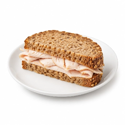 Claim Jumper Lunch Menu Roast Turkey on Wheatberry Half