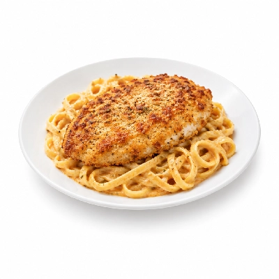 Claim Jumper Pasta Parmesan Crusted Chicken
