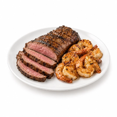 Claim Jumper Tri Tip & Shrimp Combo