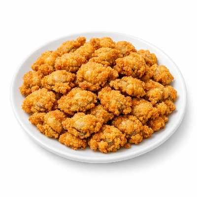 Clams breaded and fried