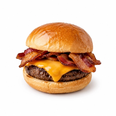 Coco's Bakery Restaurant Bacon Cheddar Burger