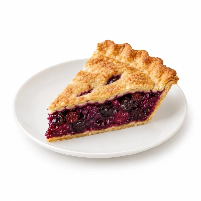 Coco's Bakery Restaurant Boysenberry Pie Slice
