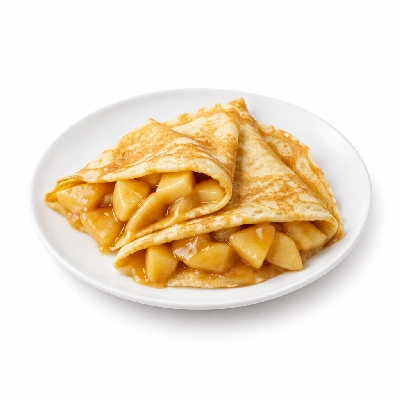 Coco's Bakery Restaurant Breakfast Apple Crepes Deluxe
