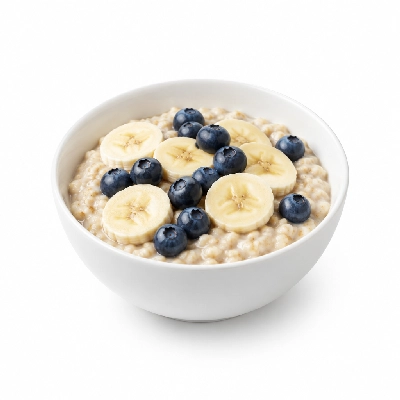 Coco's Bakery Restaurant Breakfast Banana & Blueberry Oatmeal