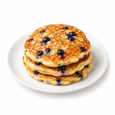 Coco's Bakery Restaurant Breakfast Blueberry Pancakes Combo