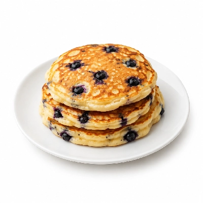 Coco's Bakery Restaurant Breakfast Blueberry Pancakes Deluxe