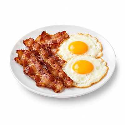 Coco's Bakery Restaurant Breakfast Classic Bacon & Eggs