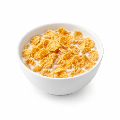 Coco's Bakery Restaurant Breakfast Kellogg's Corn Flakes & Milk