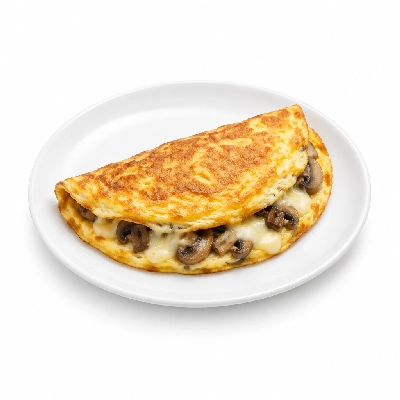 Coco's Bakery Restaurant Breakfast Mushroom & Swiss Omelette