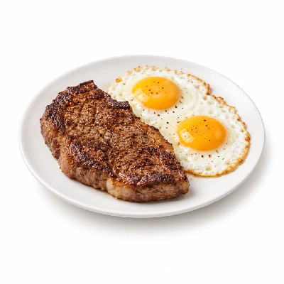 Coco's Bakery Restaurant Breakfast New York Steak & Eggs