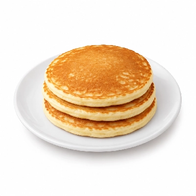Coco's Bakery Restaurant Breakfast Short Stack of Buttermilk Pancakes (3)