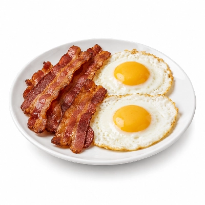 Coco's Bakery Restaurant Breakfast Traditional Bacon & Eggs