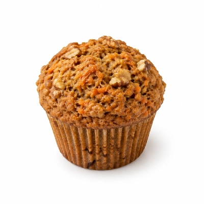Coco's Bakery Restaurant Carrot Apple Nut Muffin