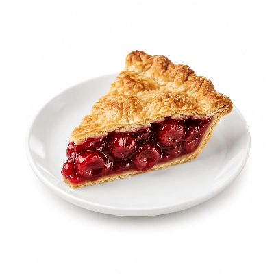 Coco's Bakery Restaurant Cherry Pie Slice
