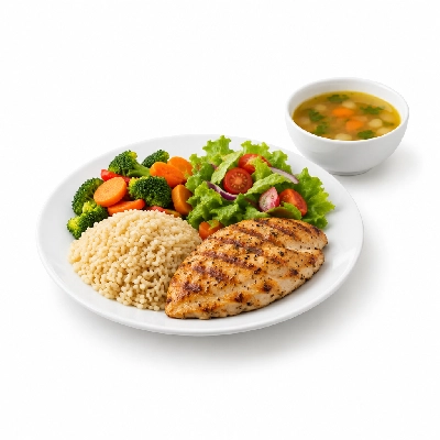Coco's Bakery Restaurant Coco's Combo with Soup or Salad
