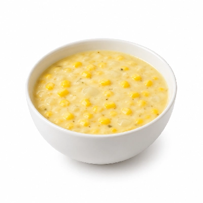 Coco's Bakery Restaurant Corn Chowder Bowl of Soup