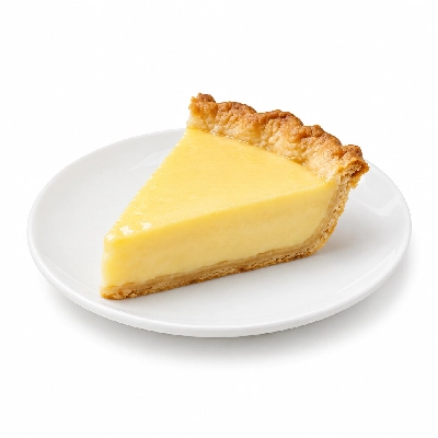 Coco's Bakery Restaurant Custard Pie Slice