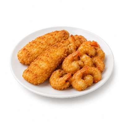 Coco's Bakery Restaurant Fish & Shrimp Platter